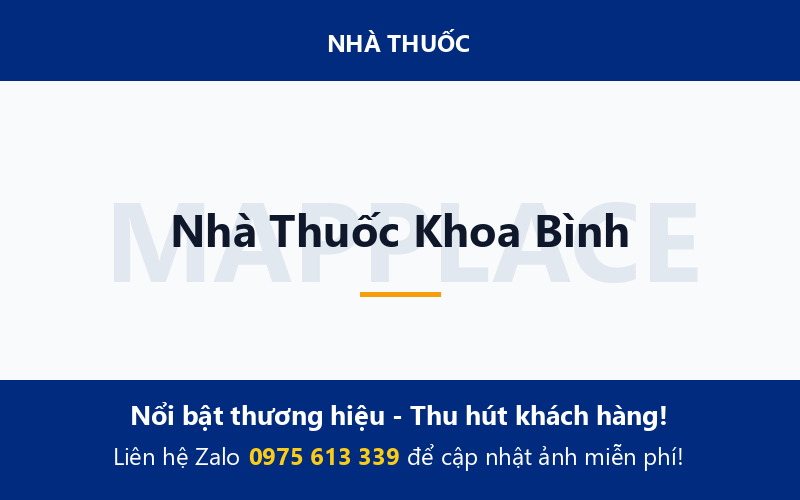 Nhà Thuốc Khoa Bình