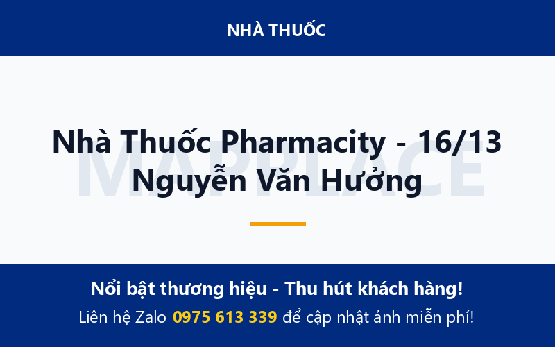 Nhà Thuốc Pharmacity - 16/13 Nguyễn Văn Hưởng