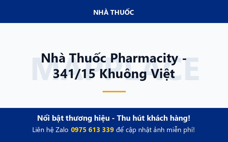 Nhà Thuốc Pharmacity - 341/15 Khuông Việt