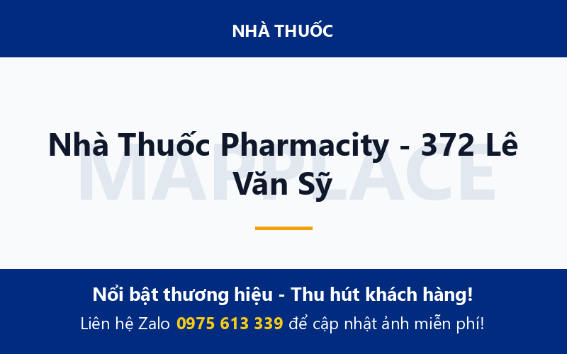Nhà Thuốc Pharmacity - 372 Lê Văn Sỹ
