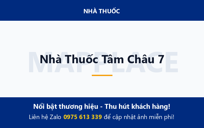Nhà Thuốc Tâm Châu 7