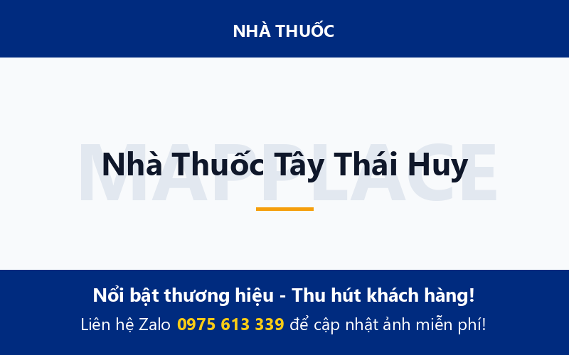 Nhà Thuốc Tây Thái Huy