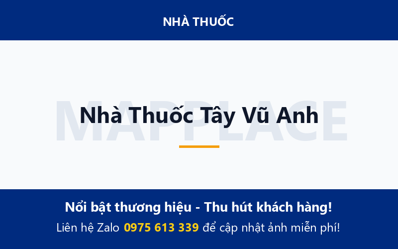 Nhà Thuốc Tây Vũ Anh