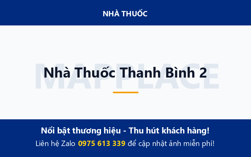 Nhà Thuốc Thanh Bình 2