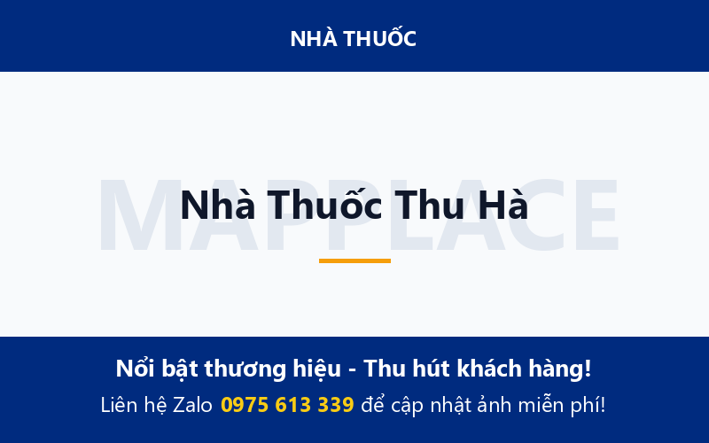 Nhà Thuốc Thu Hà