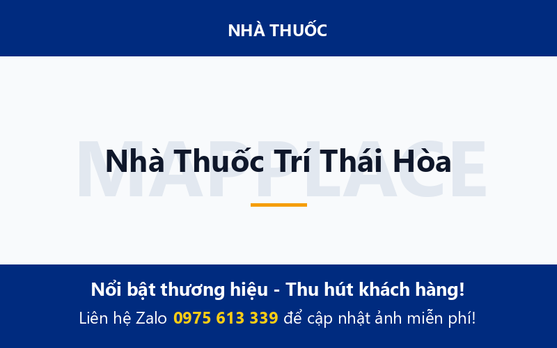 Nhà Thuốc Trí Thái Hòa