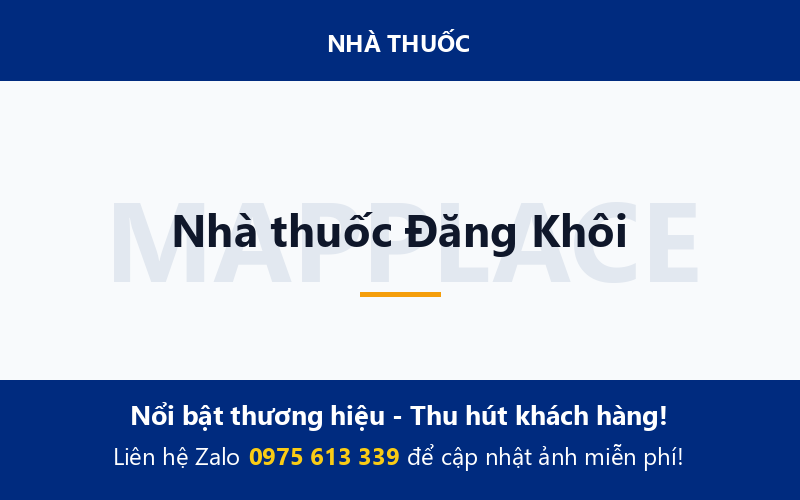 Nhà thuốc Đăng Khôi