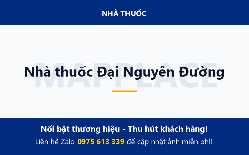 Nhà thuốc Đại Nguyên Đường