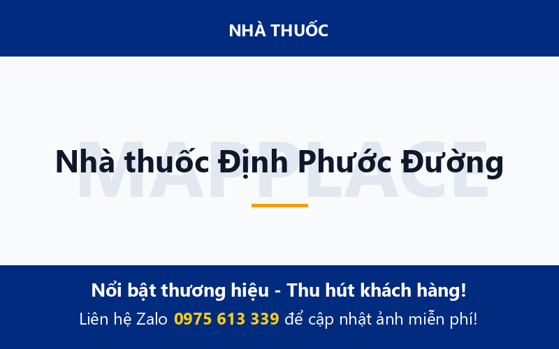 Nhà thuốc Định Phước Đường