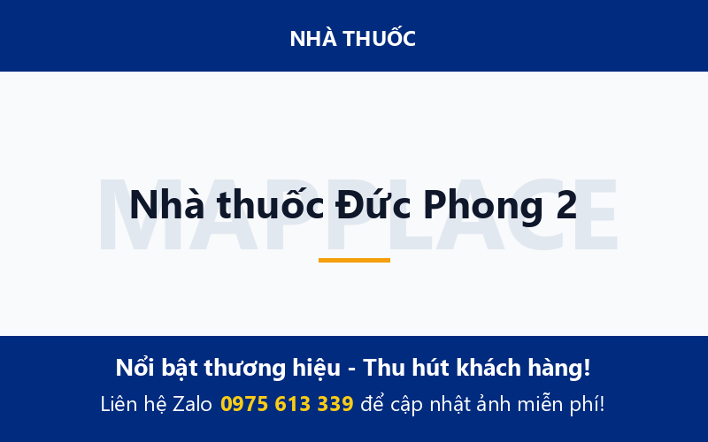 Nhà thuốc Đức Phong 2