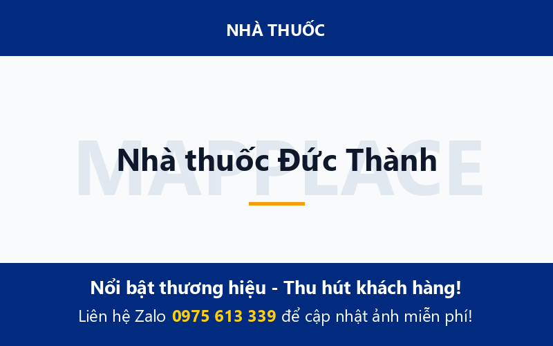 Nhà thuốc Đức Thành