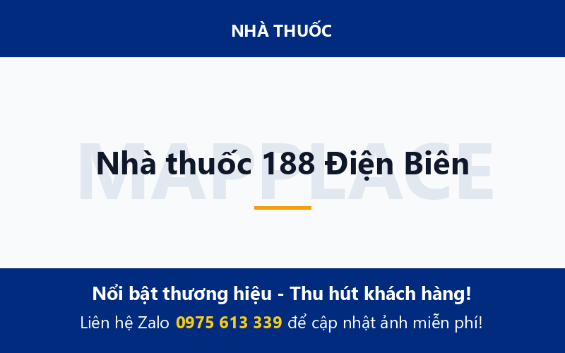 Nhà thuốc 188 Điện Biên