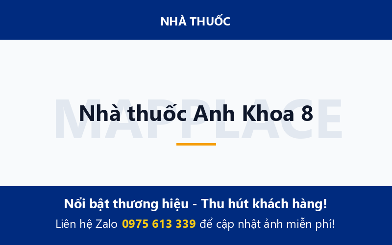 Nhà thuốc Anh Khoa 8