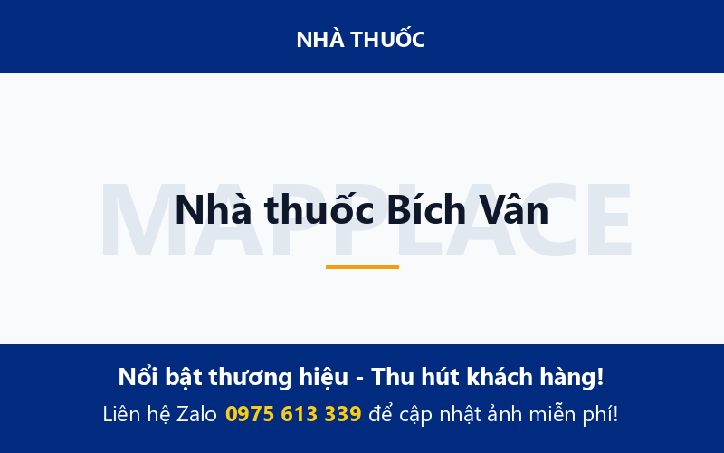 Nhà thuốc Bích Vân