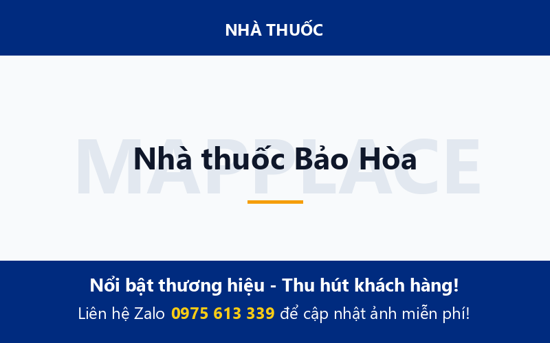 Nhà thuốc Bảo Hòa