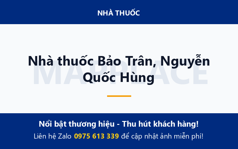 Nhà thuốc Bảo Trân, Nguyễn Quốc Hùng