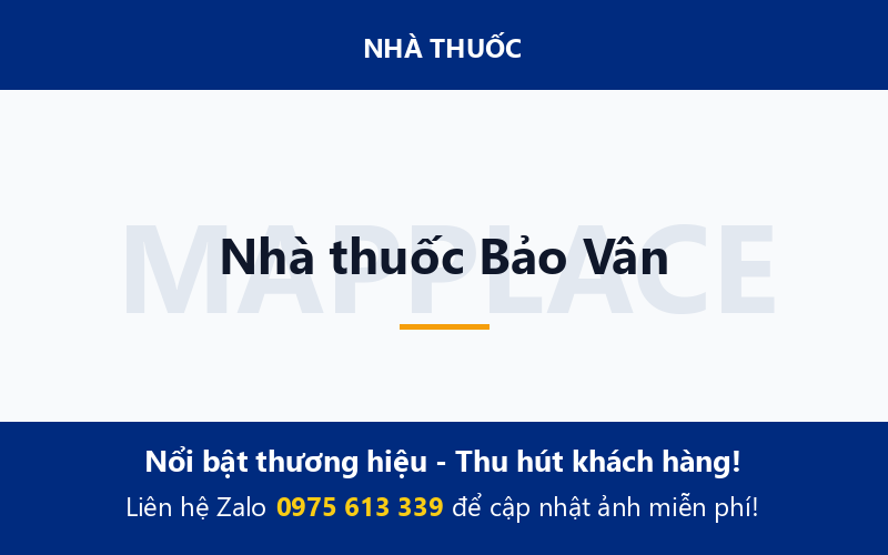 Nhà thuốc Bảo Vân