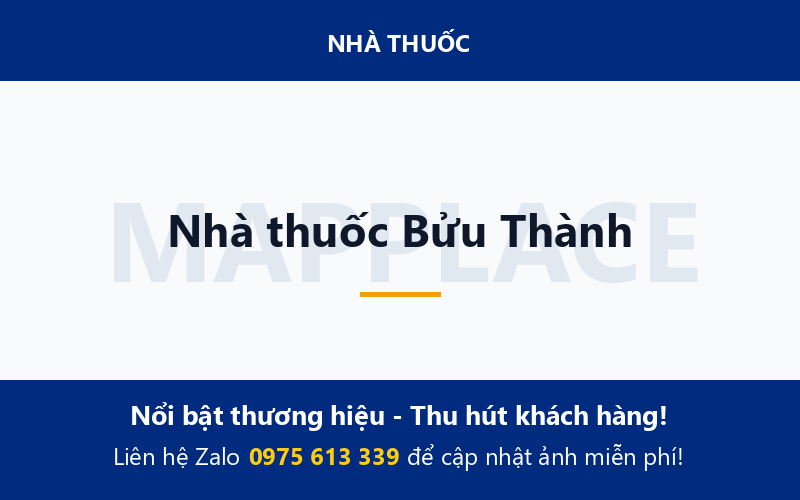 Nhà thuốc Bửu Thành