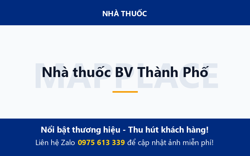 Nhà thuốc BV Thành Phố