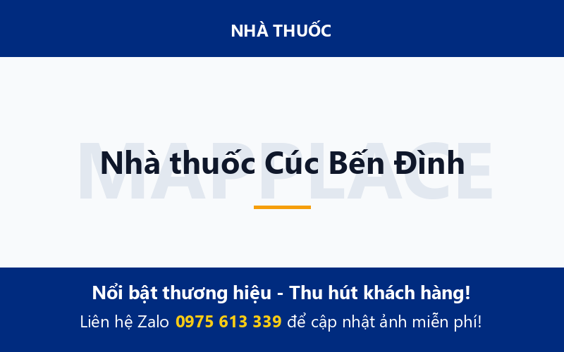 Nhà thuốc Cúc Bến Đình