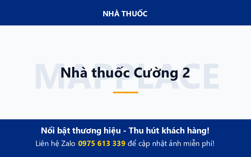 Nhà thuốc Cường 2