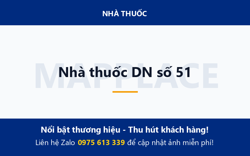 Nhà thuốc DN số 51