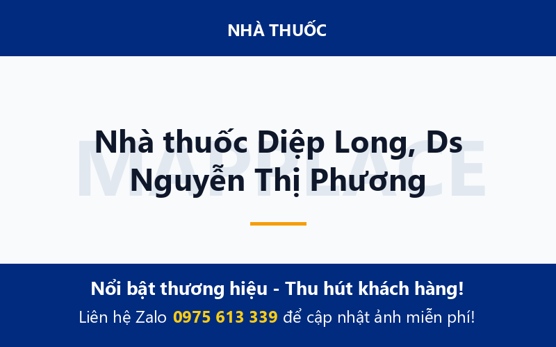 Nhà thuốc Diệp Long, Ds Nguyễn Thị Phương