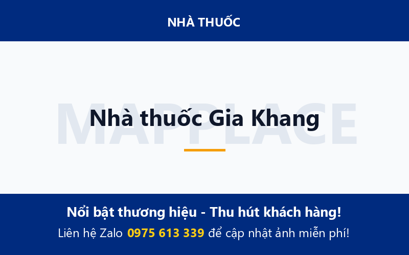 Nhà thuốc Gia Khang