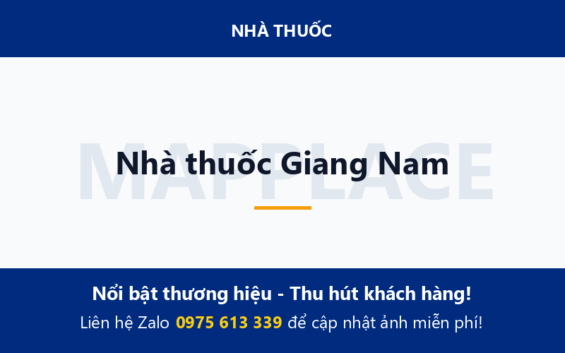 Nhà thuốc Giang Nam