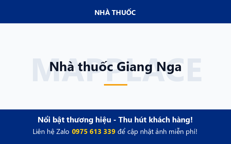 Nhà thuốc Giang Nga