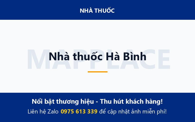 Nhà thuốc Hà Bình