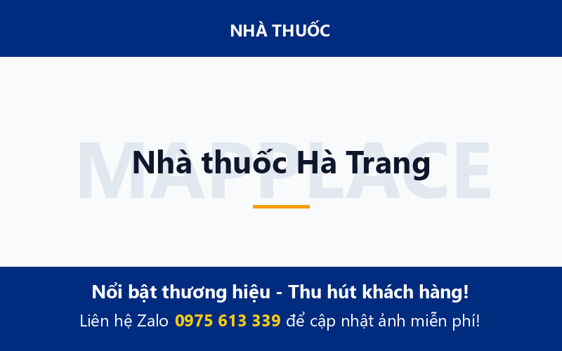 Nhà thuốc Hà Trang