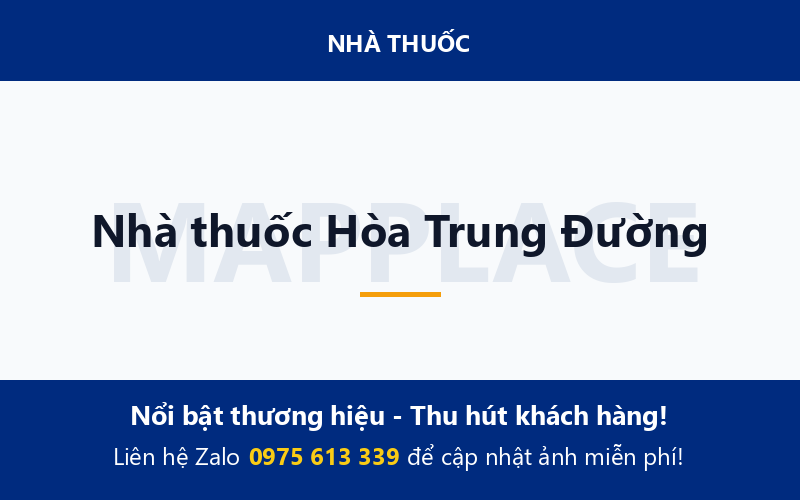 Nhà thuốc Hòa Trung Đường