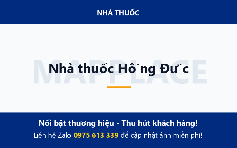 Nhà thuốc Hồng Đức