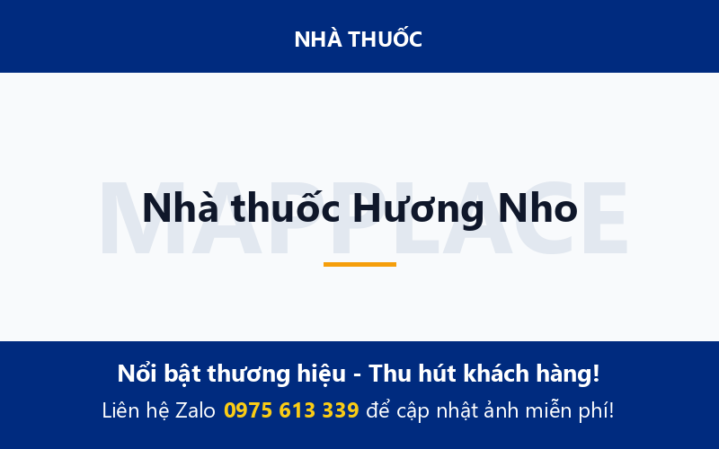 Nhà thuốc Hương Nho