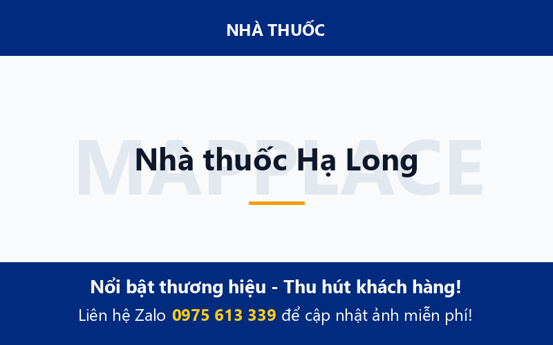 Nhà thuốc Hạ Long