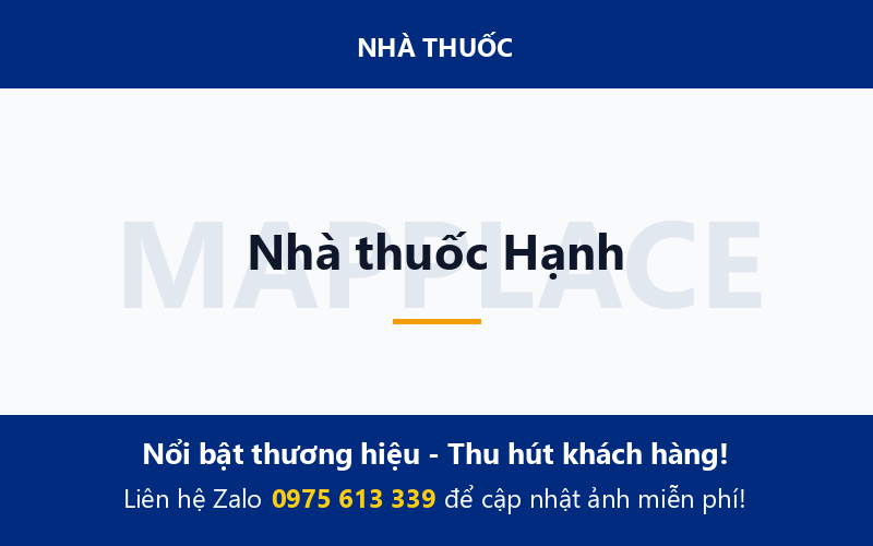 Nhà thuốc Hạnh