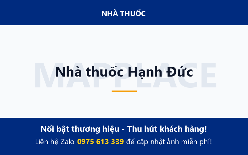 Nhà thuốc Hạnh Đức
