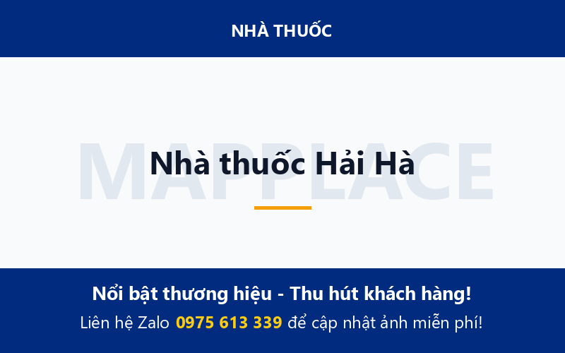 Nhà thuốc Hải Hà