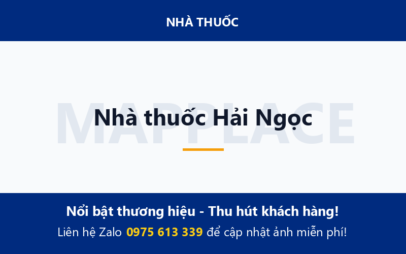 Nhà thuốc Hải Ngọc