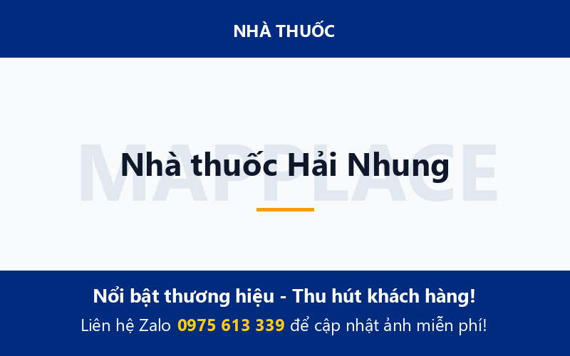Nhà thuốc Hải Nhung