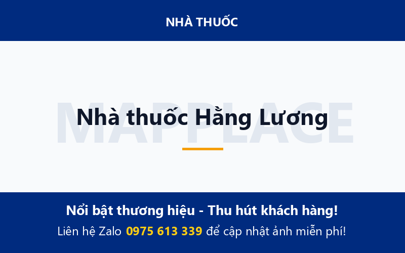 Nhà thuốc Hằng Lương