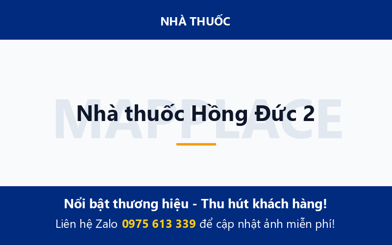 Nhà thuốc Hồng Đức 2
