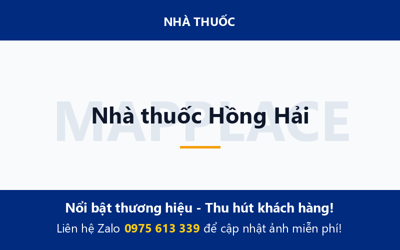 Nhà thuốc Hồng Hải