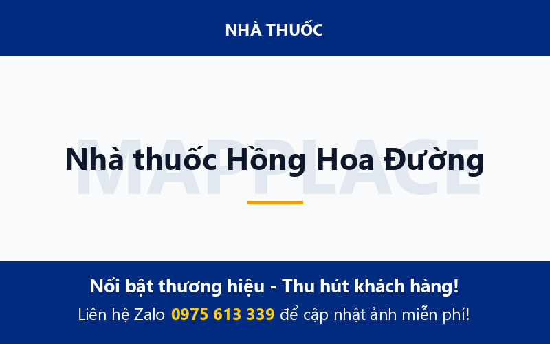 Nhà thuốc Hồng Hoa Đường
