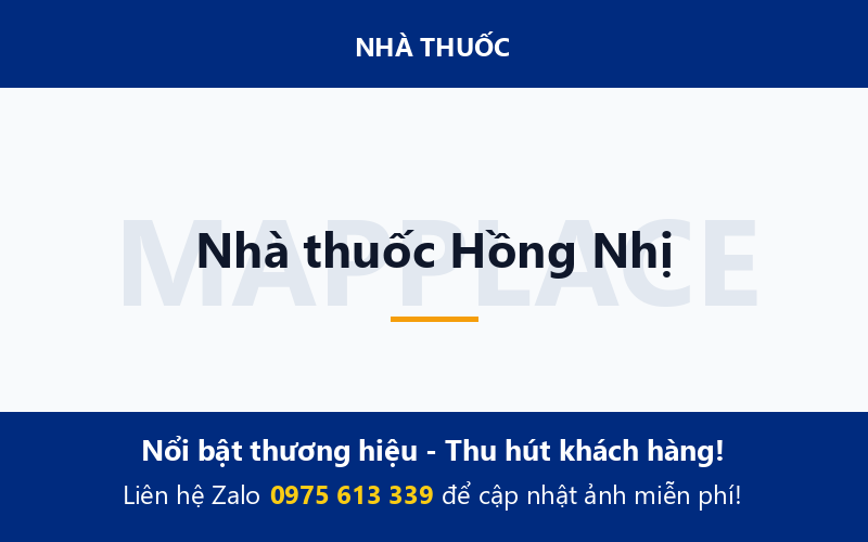 Nhà thuốc Hồng Nhị