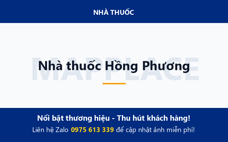 Nhà thuốc Hồng Phương