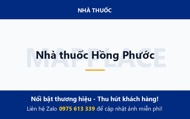 Nhà thuốc Hồng Phước