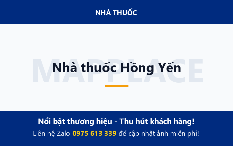 Nhà thuốc Hồng Yến