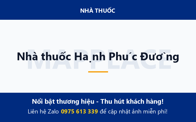 Nhà thuốc Hạnh Phúc Đường